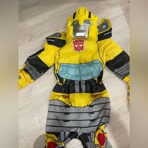 4 for $20 — Kids transformers bumblebee costume. Size large, 10-12